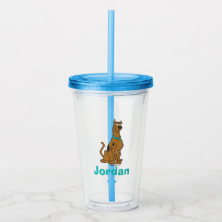 Vaso Acrílico Ojos de cachorro Scooby-Doo