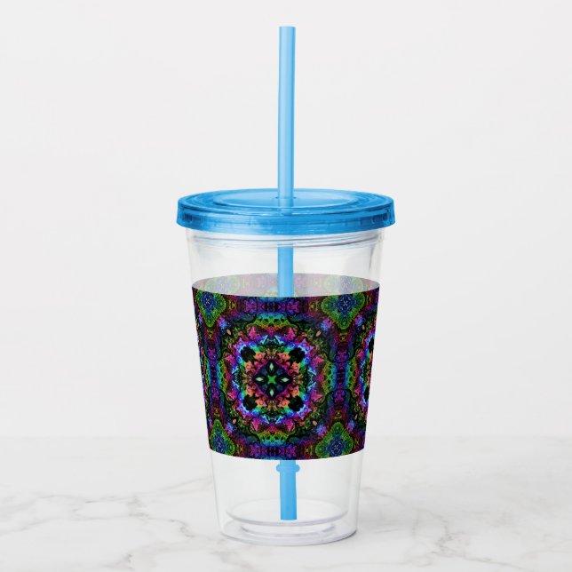 Vaso Acrílico Orgullo de las chicharras  (Anverso)