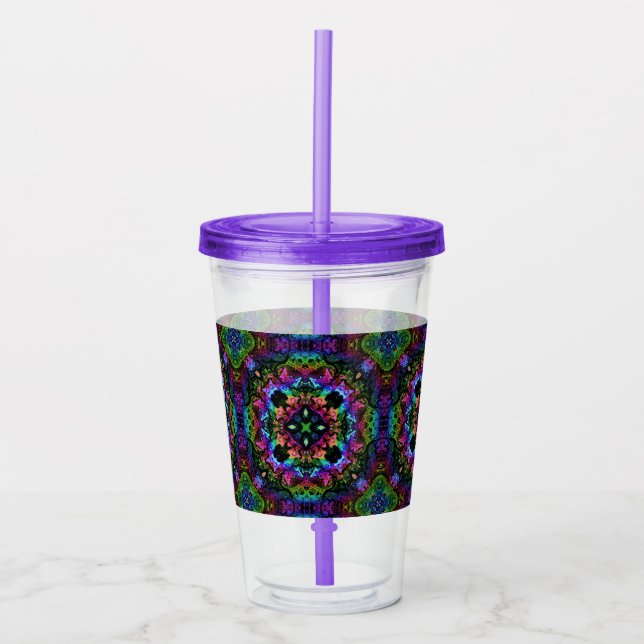 Vaso Acrílico Orgullo de los grillos  (Anverso)