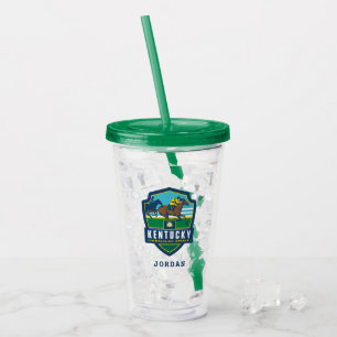 Vaso Acrílico Orgullo del Estado Kentucky