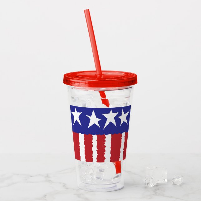 Vaso Acrílico Orgullo patriótico (Anverso (hielo))