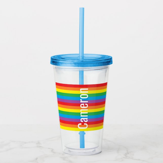 Vaso Acrílico Orgullo personalizado (Anverso)