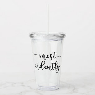 Vaso Acrílico Orgullo Y Prejuicio Sr. Darcy - Más Acertadamente