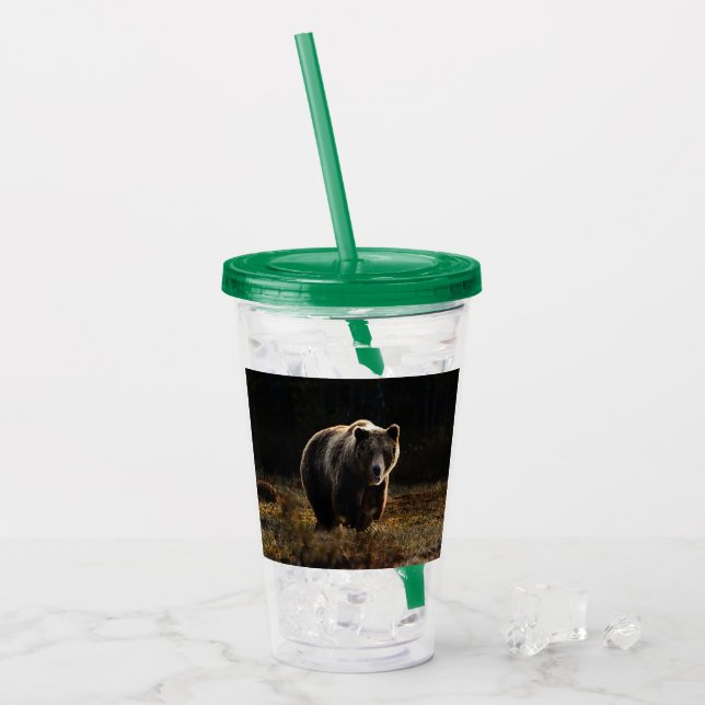 Vaso Acrílico Oso (Anverso (hielo))
