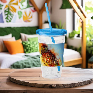 Vaso Acrílico Oveja salpicada personalizada