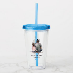 Vaso Acrílico Padre negro y bonos de la hija (4)