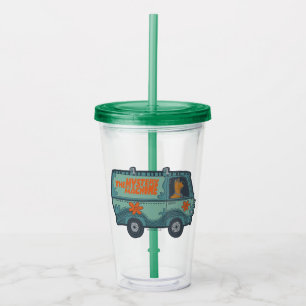 Vaso Acrílico Paisely Scooby-Doo Driving Mystery Machine