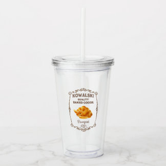 Vaso Acrílico Panadería Kowalski - Erumpent
