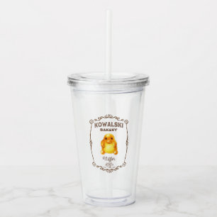 Vaso Acrílico Panadería Kowalski - Niffler
