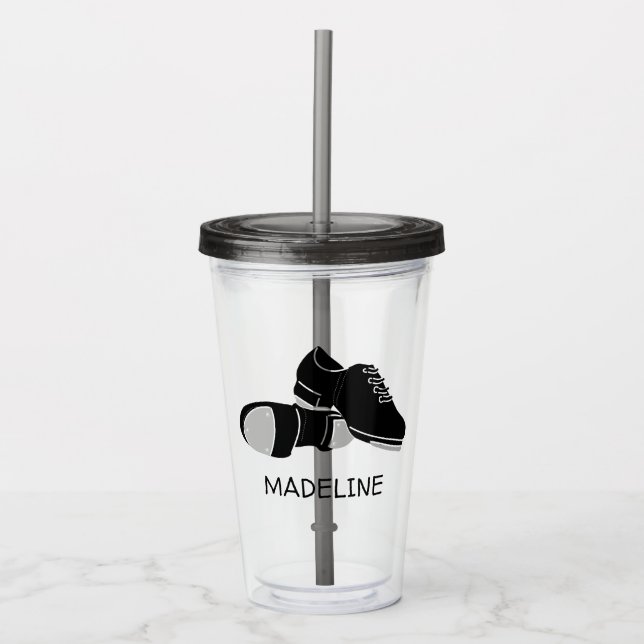 Vaso Acrílico Para los bailarines de Tap Tap Dance Shoes Persona (Anverso)