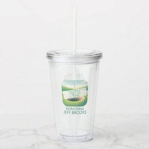Vaso Acrílico Partido temático del golf