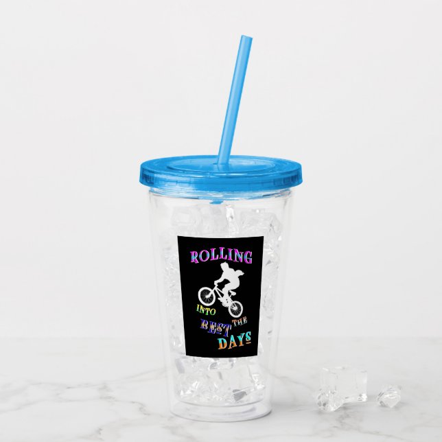 Vaso Acrílico Pasar A Los Mejores Días (Reverso (hielo))