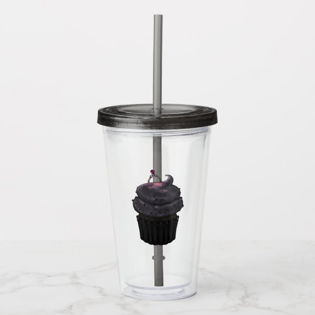 Vaso Acrílico Pastel de Sweet Engagement (Anverso)