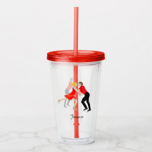 Vaso Acrílico Patinaje artístico