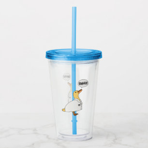 Vaso Acrílico Pato de Física