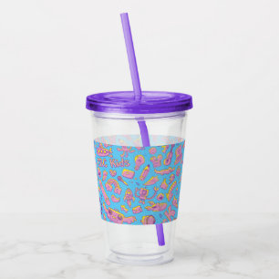 Vaso Acrílico Patrón de niños CBC