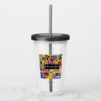 Vaso Acrílico Patrón icónico de FRIENDS™