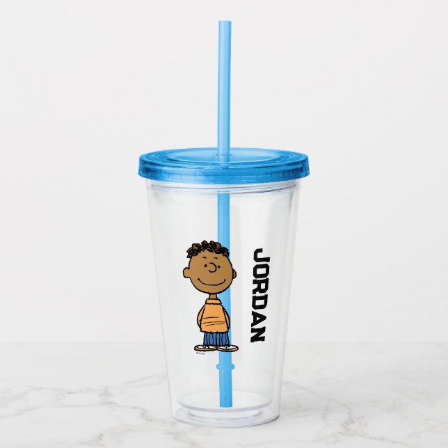 Vaso Acrílico PEANUTS | Franklin (Anverso)
