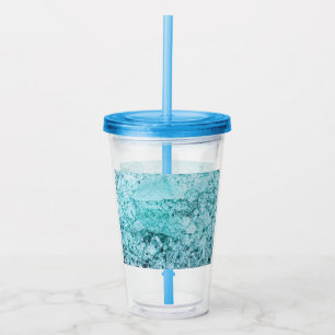 Vaso Acrílico pedazos de integración mental