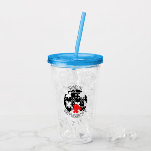 Vaso Acrílico Pensar diferente 7.b