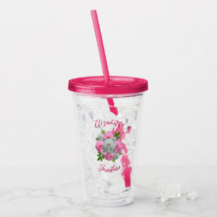 Vaso Acrílico Peony Bouquet Boda