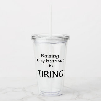 Vaso Acrílico Pequeños Humanos
