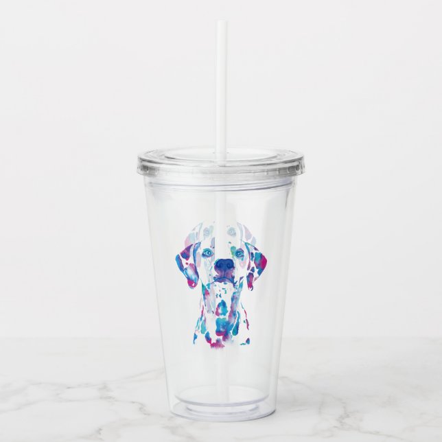 Vaso Acrílico Perro (Anverso)