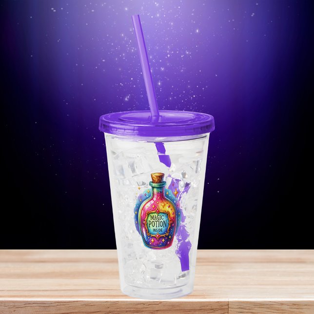 Vaso Acrílico Personalizable mágico (Subido por el creador)