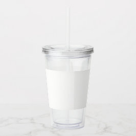Vaso Acrílico Personalización de Boda de Lujo Moderno