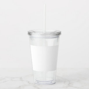 Vaso Acrílico Personalizado 16oz, transparente