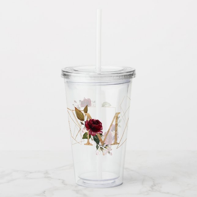 Vaso Acrílico Personalizado 16oz, Tumbler acrílico transparente (Anverso)