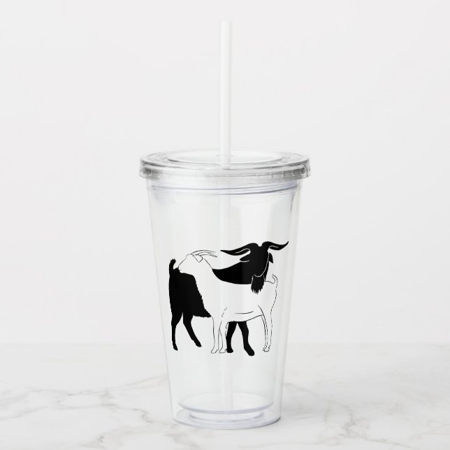 Vaso Acrílico Personalizado 16oz, Tumbler acrílico transparente (Anverso)
