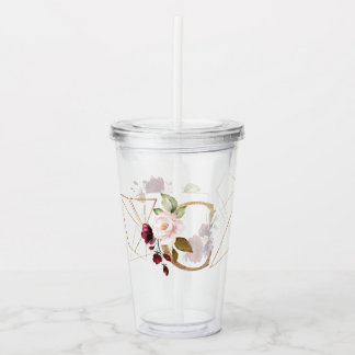 Vaso Acrílico Personalizado 16oz, Tumbler acrílico transparente