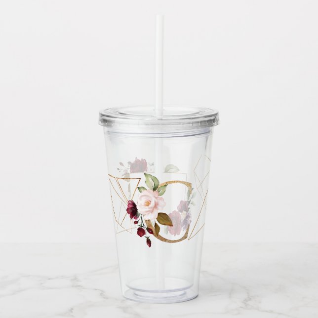 Vaso Acrílico Personalizado 16oz, Tumbler acrílico transparente (Anverso)