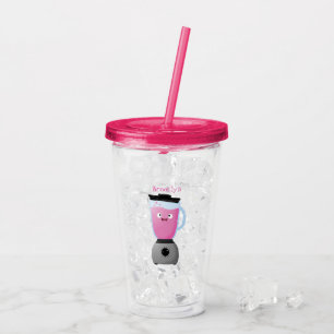 Vaso Acrílico Personalizado de utensilios de cocina para mezclad