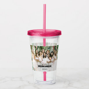 Vaso Acrílico Personalizado Noviaria foto de acrílico Tumbler
