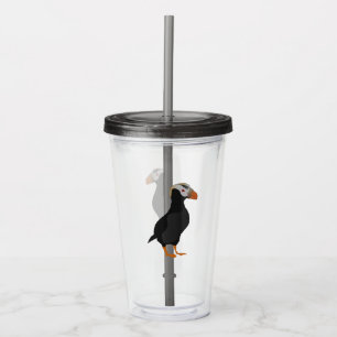 Vaso Acrílico Personalizado Permanente Adorable De La Aleta De A