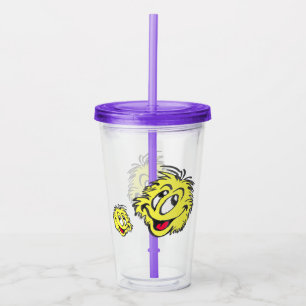 Vaso Acrílico Personalizado Tumbler: Curiosa feliz de pista de t