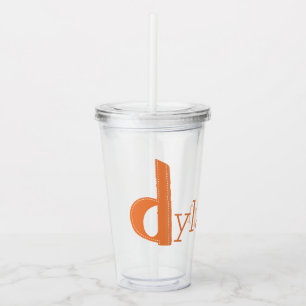 Vaso Acrílico Personalizar Nombre