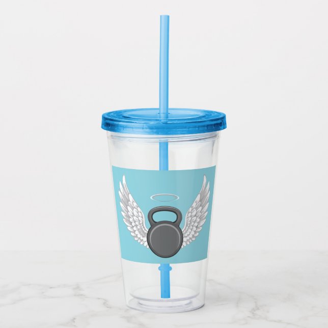 Vaso Acrílico Pesa rusa del cielo (Anverso)