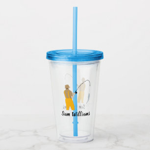 Vaso Acrílico Pesca
