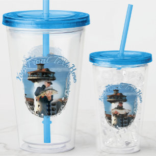 Vaso Acrílico Pesca de Marina Vallarta 0948