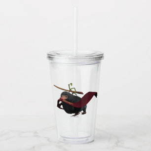 Vaso Acrílico Pickett & Teddy With Wand and Tie