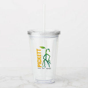 Vaso Acrílico Pickett Vintage Graphic