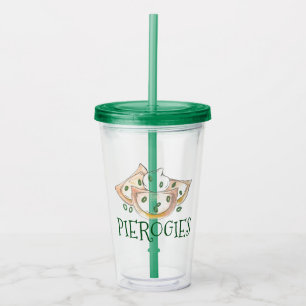 Vaso Acrílico Pierogías Potato polaco con crema agria