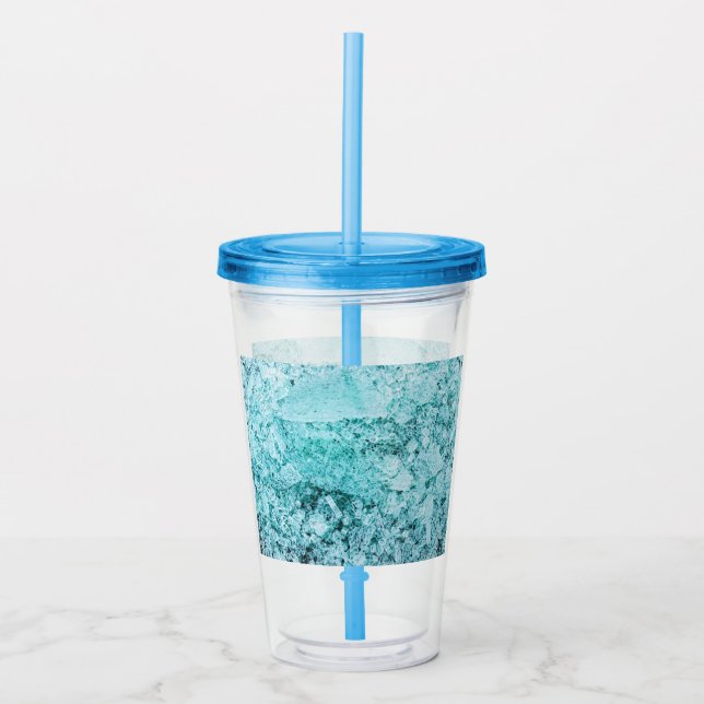 Vaso Acrílico piezas de integración mental (Anverso)