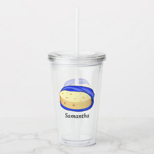 Vaso Acrílico Pila de tortillas de harina