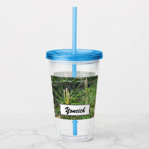 Vaso Acrílico Pine Needles por Kenneth Yoncich