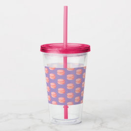 Vaso Acrílico Pink Macaroons