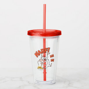 Vaso Acrílico Pinky y el cerebro   Pinky "Narf"
